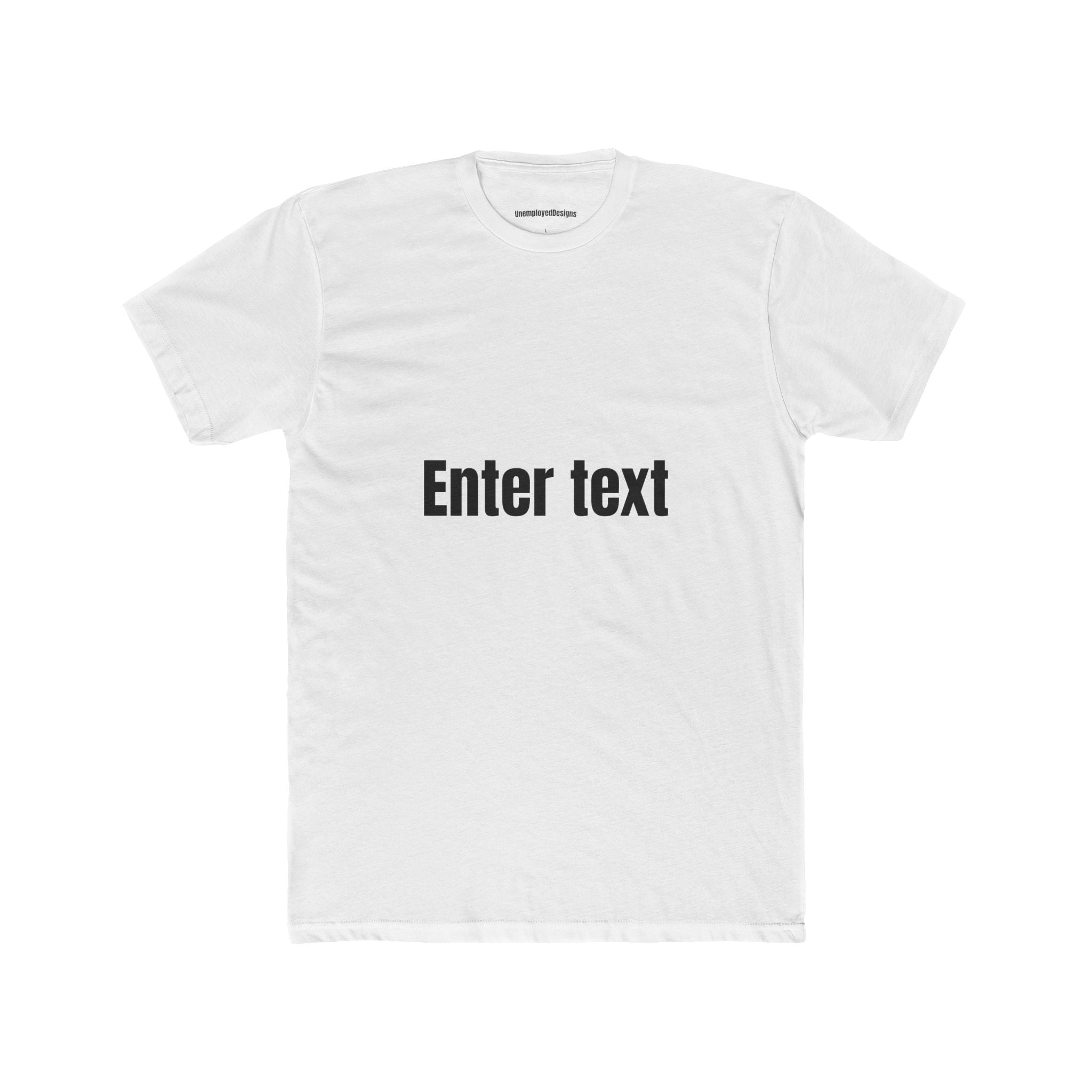 "Enter text"