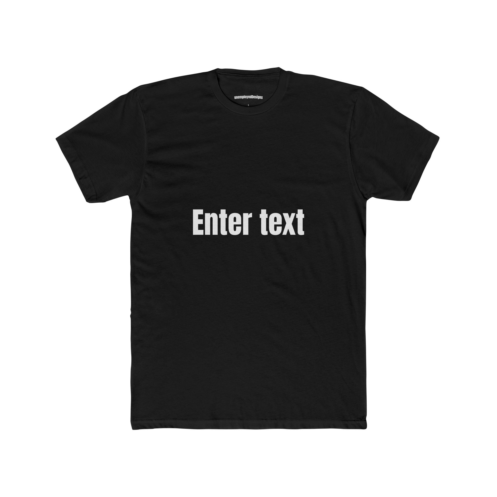 "Enter text"